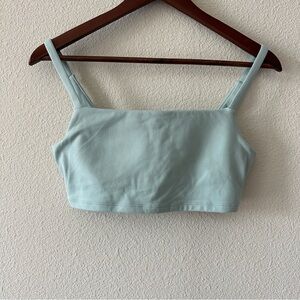 Light Blue Padded Sports Bra